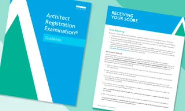 The Architect Registration Examination (ARE) Guidelines.