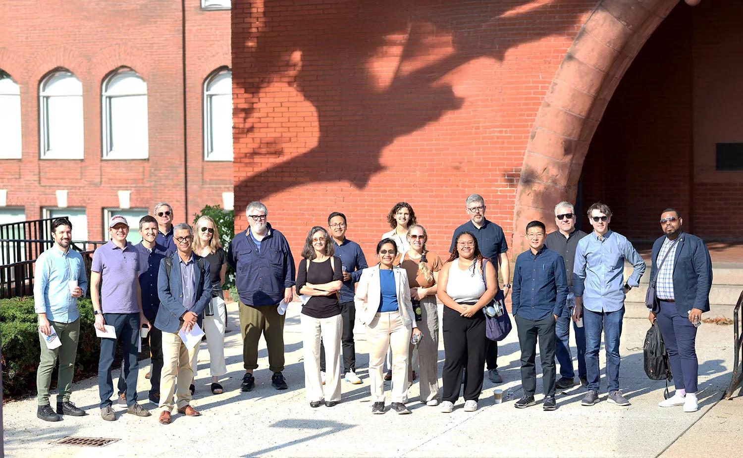 NCARB Scholars in Professional Practice 2024 cohort tour Howard University in Washington, DC. 